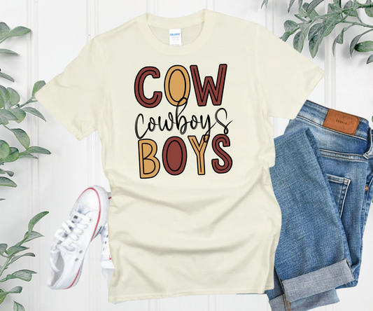 Brown and Gold Cowboys T-Shirt / Sweatshirt